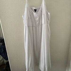 White dress from torrid